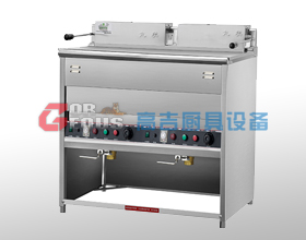 落地型（雙槽）電力式油炸機 MHEF-2T36F