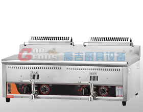 桌上型（雙槽）燃氣式油炸機 MHGF-2T30C